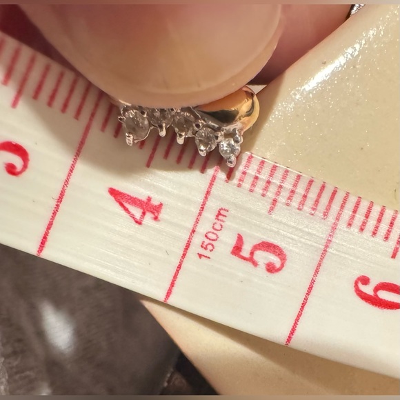 Vintage 14K EV Yellow Gold Studs 10 Natural Stones - Picture 10 of 10